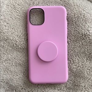 Pink iPhone 11 otter box case